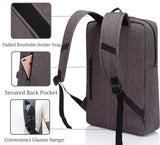VASCHY Business Laptop Backpack for 17 inch Computer With USB Charging Cable