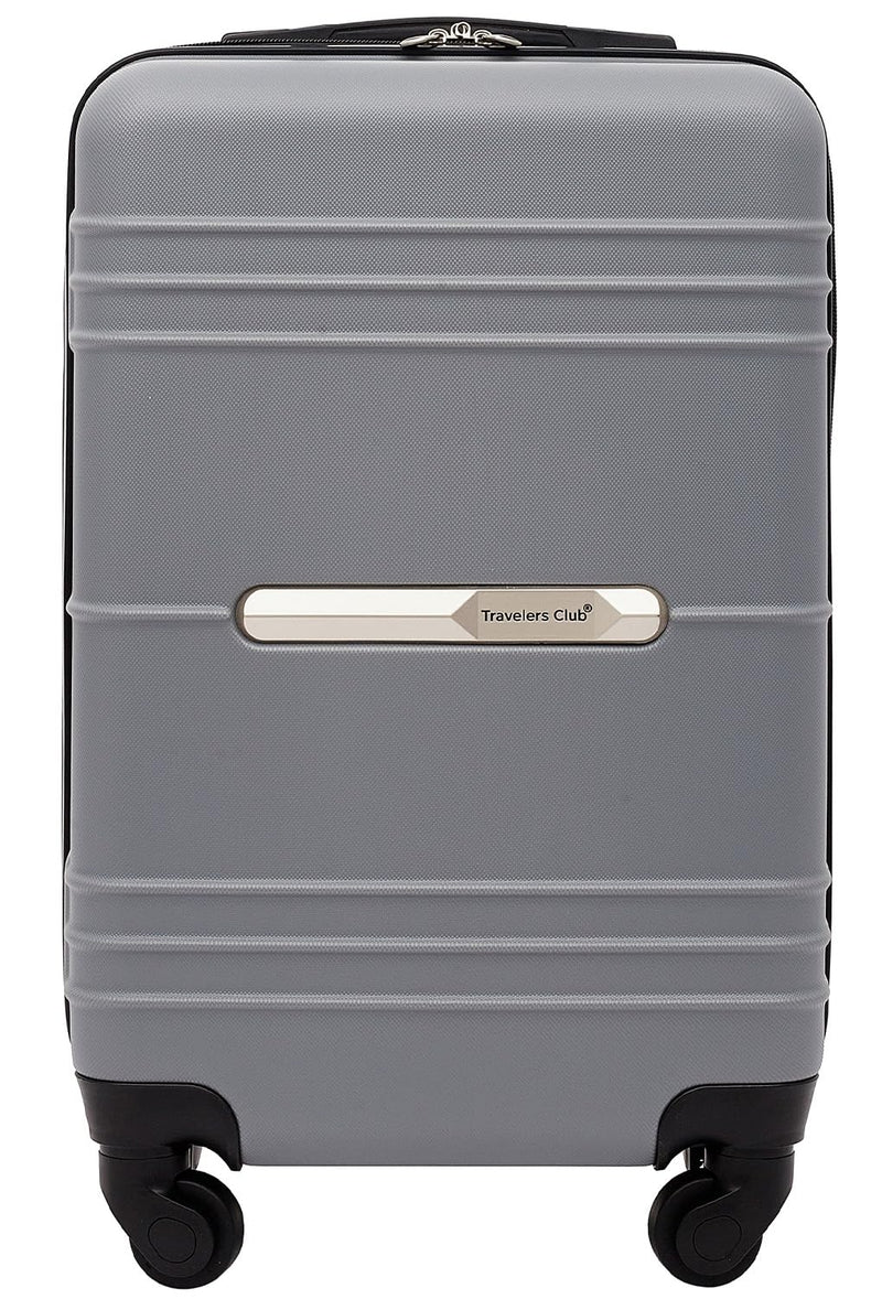 Travelers Club 22" Richmond Spinner Carry-On Luggage, Charcoal