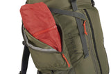 Kelty Coyote 60-105 Liter Internal Frame Backpack - Hiking, Backpacking, Travel, Hydration Compatible, Fully Adjustable (65L / Dark Olive)