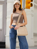 CLUCI Puffer Tote Bag for Women, Quilted Puffy Handbag, Lightweight Travel Crossbody Bag, Shoulder Purses for Shop Work Gym