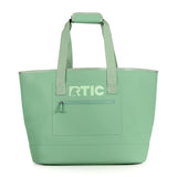 RTIC Ultra-Tough Tote Bag, Waterproof for Beach, Pool, Towel, Grocery, Shopping, Camping, Picnic, Travel, Boat, Heavy-Duty, Puncture Resistant, Large, Sage