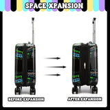 Inprof Kid’s Luggage Set 2 Piece Suitcase Set 16’’ Hardside Luggage with Spinner Wheels Girls Boys Carry on Toddler Luggage Travel Rolling Luggage Carry on Luggage Airline Approved