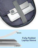 kadilong Laptop Backpack Men Book Bag for Women,School Backpacks for Teen Boys with USB Charger,Back Pack Anti Theft with 15.6 Inch Laptop Compartment for Business College High School,Black