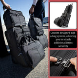 Ricardo Beverly Hills Flight Essentials Softside Expandable Carry-On Travel Luggage with Wheels, Durable Ballistic Nylon Fabric, Water and Stain Resistant, Men and Women, 22-Inch