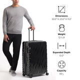 Tumi Unisex 19 Degree Extended Trip Expandable 4-Wheel Wine One Size