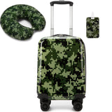 Esteemly Kid's Luggage Set 2 Piece Suitcase Set 16