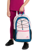 Champion Bungee Backpack, Pink/Blue, OS