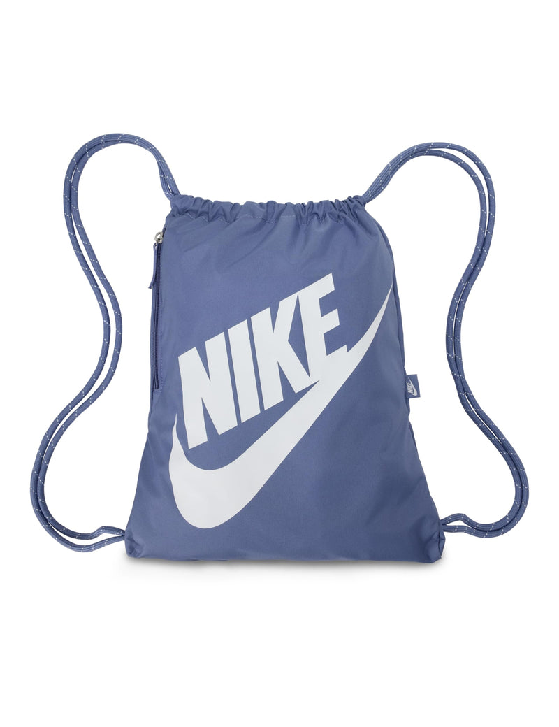 Nike Unisex Heritage Drawstring Bag (13L), World Indigo/World Indigo/White, MISC