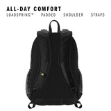 adidas Primetime Large Backpack for women and men, big bag with laptop sleeve