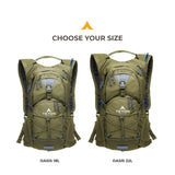 Teton Oasis Hydration Backpack – Lightweight Water Pack with Bladder for Hiking, Running, Cycling, Biking – 18L/22L Sizes – Sewn-in Rain Cover – Fits Men and Women