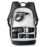 Lowepro Tahoe BP 150, Camera Bag, Lightweight Compact Camera Backpack for Cameras, CSC, DJI Spark Drone, Black, 27.5 x 21.7 x 40.3 cm, Medium LP36892-PWW