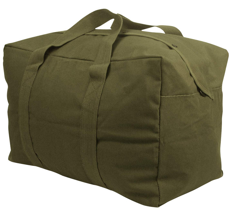 Rothco Canvas Parachute Cargo Bag (Olive Drab, 24" x 15" x 13")