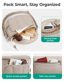 BAGSMART Puffer Crossbody Bum Bags for Women, Small Cross Body Purses for Women Travel & Work, Quilted Water-resistant Hobo