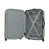kensie Women's Hillsboro Luggage & Travel Bags Set, Green Granite, 4 Piece Set