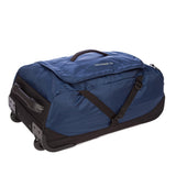 Eddie Bauer Traverse Luggage | Roller Wheels | Telescoping Handle | Travel | Vacation | Ripstop Nylon - Medium Indigo, 22"