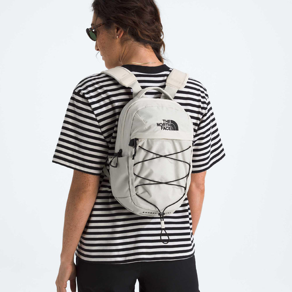 The North Face Borealis Backpack – White Dune/TNF Black Style 2 –