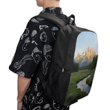 Teton Peaks Backpack Classical Travel Backpacks Lightweight bag for Commuting Outdoor adventure And Travel