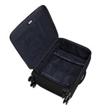 Away Softside Medium Checked Suitcase, 26 Inch Expandable Luggage For Men & Women, Durable Nylon Exterior, TSA Approved Lock, Ideal For Trips 1-2 Weeks, Jet Black