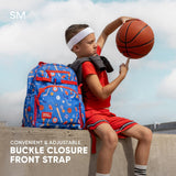 Simple Modern Medium Toddler Backpack for School Girls and Boys | Kindergarten Elementary Kids Backpack | Fletcher Collection | Kids - 15" tall | Rainbow Speckles