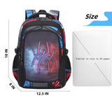 Lmwzh Backpack For Boys Elementary School Bags Kids Bookbag Waterproof Lightweight Durable (18Inch)