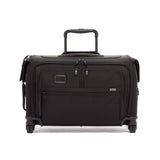 TUMI - Alpha Garment 4 Wheeled Carry-On - Garment Compartment Fits 6 Suits or Dresses - Carry On Luggage for Travel - Black