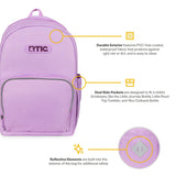 RTIC Kids' Pack & Snack Set - Includes 2-in-1 Day Backpack, Bento Box, Water Bottle & Ice Pack, School, Travel, Girls, Boys, Lavender