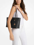 Michael Kors Quinn Medium Tote, Gold-Tone Hardware/Black