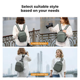 K&F CONCEPT Camera Backpack, Lightweight Camera Bag for Photographers, Portable Photography Bag Compatible with Canon/Nikon/Sony - Green