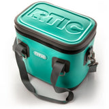 RTIC Soft Cooler 8 Can, Insulated Bag Portable Ice Chest Box for Lunch, Beach, Drink, Beverage, Travel, Camping, Picnic, Car, Trips, Floating Cooler Leak-Proof with Zipper, Seafoam Green
