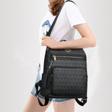 MKP COLLECTION Women Fashion Backpack Purse Convertible Large Rucksack Versatile Travel Shoulder Bags Handbag Set with Tassel