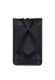 RAINS Backpack for Women and Men - Fits 15" Laptop - Water Resistant Rucksack - (Green, One Size)
