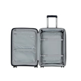 Samsonite Elevation Plus - Carry-On Hardside Luggage with QuickEntry™ Front Compartment - Scratch Resistant Polypropylene Shell, AirTag Holder, TSA Lock, Airline Approved - Midnight Blue