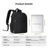 K&F CONCEPT Lightweight Camera Backpack Bag, Professional Photography Bag Compatible with Canon/Nikon/Sony Camera and Lens Accessories, Camera Case with Tripod Strap & Rain Cover