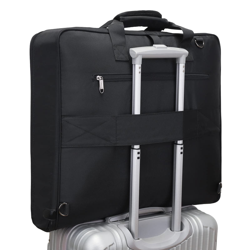 Modoker Carry On Garment Bags for Travel Hanging Clothes Suit Bag Luggage Organizer, Foldable Suit Carrier Gift for Men Women