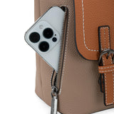 Montana West Small Backpack Purse for Women Vegan Leather Mini Colorblock Womens Backpack Cute Convertible Shoulder Bag