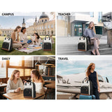 Laptop Backpack for Women Bag - 15.6 inch Work Travel Backpack with USB Charger College Bookbag Waterproof Business Computer Backpack Anti-theft Casual Backpacks for Nurse Teacher Beige Black Brown