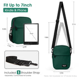 KALIDI Crossbody Sling Bag for Women Men Multi Position Small Purse Waist Fanny Pack with Adjustable Strap