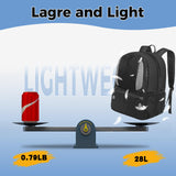 YOREPEK Basketball Backpack, Lightweight Basketball Bag with Ball Holder & Shoes Compartment, Sports Backpack Training Equipment Fit Soccer Volleyball Football