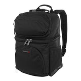 WOLVERINE 18 Can Cooler Backpack | Durable Nailhead Nylon, Dual Compartment Cooler & Dry Storage, Padded Mesh Back Panel, & Exterior Water Bottle Pockets