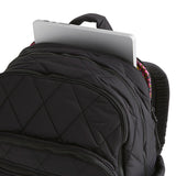 Vera Bradley Women's Featherweight Large Bancroft Backpack, Moonless Night, One Size