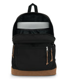 JanSport Right Pack Backpack - Durable Daypack with Padded 15" Laptop Sleeve, Spacious Main Compartment & Integrated Water Bottle Pocket - Black