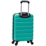 Wrangler 22" Hardside Spinner Carry-On Luggage, Teal