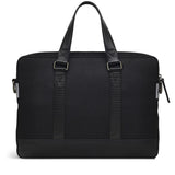 RADLEY London Deans Street Men's Medium Leather Ziptop Satchel Bag, Black