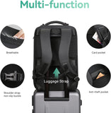 MARK RYDEN Business Backpack for Men, Waterproof High Tech Backpack with Sport Car Shape Design and USB Charging Port, Travel Laptop Backpack Fits 17.3 Inch Notebook