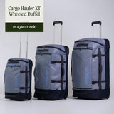Eagle Creek Cargo Hauler XT Wheeled Duffel - Wheeled Backpack Duffel - Deployable Backpack Straps - Lockable U-Lid & Easy Access Compartment - Charcoal