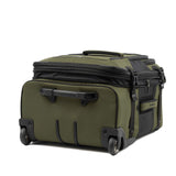 Travelpro Unisex-Adult Bold-Softside Expandable Rollaboard Upright Luggage, Olive/Black, Checked-Medium 25-Inch