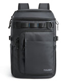 TOURIT 38 Cans Backpack Cooler: Leak Proof Waterproof 2 Insulated Compartments Soft Cooler Bag Beach Travel Camping Picnic Black
