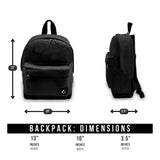 Everest Small Backpack, Red, One Size