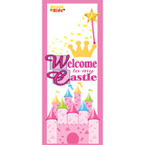 Disney Princess Mini Backpack - 10" Iconic Woven Small Backpack with Front Pocket & Stickers Bundle | Adjusts to Fit Kids, Toddlers, Teens, Women, Girls