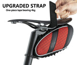 ROCKBROS Bike Saddle Bag Bicycle Seat Bag 3D Shell Saddle Bag Under Seat Cycling Seat Pack for Mountain Road Bike Bicycle Red